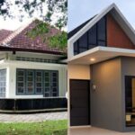 Perbandingan rumah baru dan rumah second di tahun 2025 dengan ilustrasi perumahan