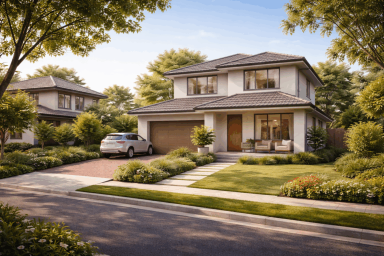 rumah second di kawasan matang dengan lingkungan rapi dan akses jalan baik